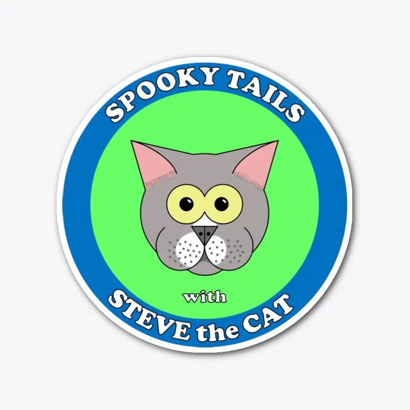 Spooky Tails: Blue/Green Logo