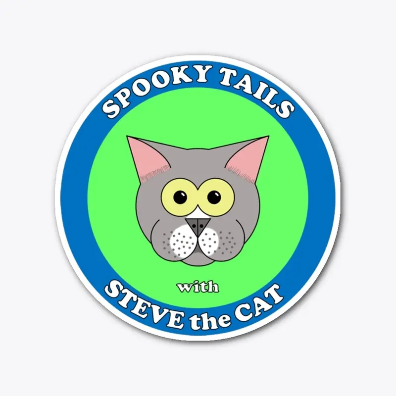 Spooky Tails: Blue/Green Logo