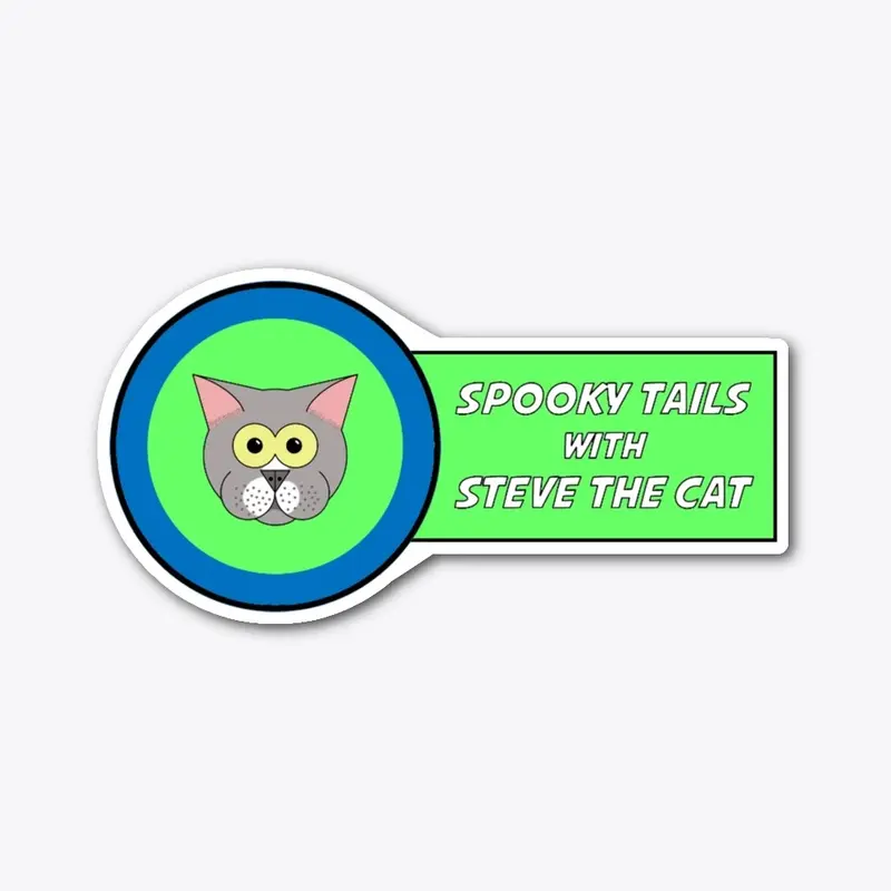 Spooky Tails: Blue/Green Logo